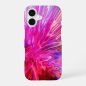 Roze juwelen iPhone 16 hoesje (Achterkant)