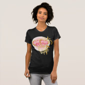 Roze juwelen t-shirt (Voorkant volledig)
