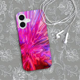 Roze Juwelen Tinten iPhone 16 Hoesje