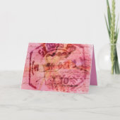 Roze Kaart (Voorkant)
