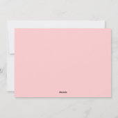 Roze Kaart met kerstfoto's Seizoen naar Sparkle (Achterkant)