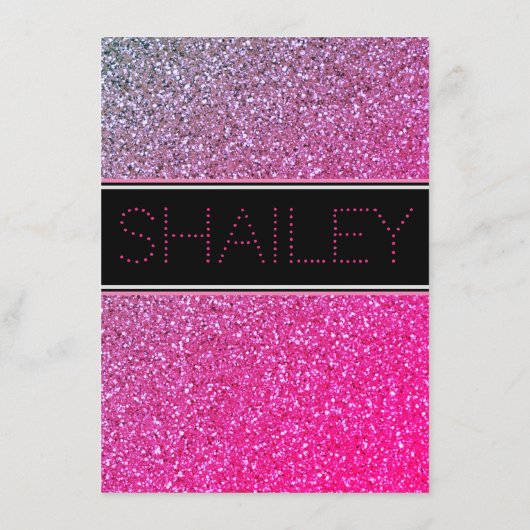 Roze kaart met reserveonderdelen (Achterkant)