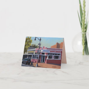 Roze kaart voor cinematografie