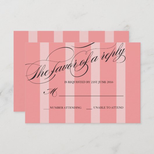 Roze Kaart voor weddenschappen met Vlaamse Script  (Voorkant / Achterkant)