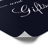 Roze Kaarten van marinespeonies en Poster voor wed (Hoek)