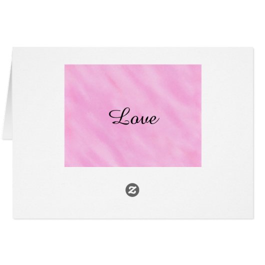 Roze Kaarten voor Blush Wedloop Tent (Achterkant Horizontaal)