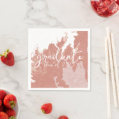 Roze kabel Afstuderen Servet (Insitu)