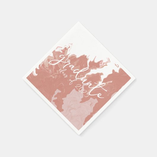 Roze kabel Afstuderen Servet (Hoek)