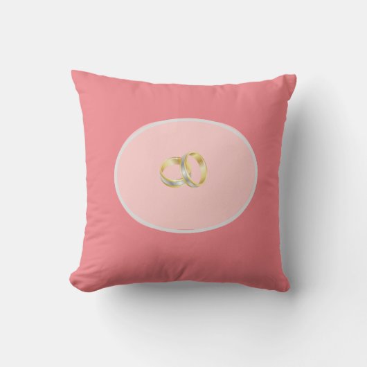Roze kabelhaak kussen (Voorkant)