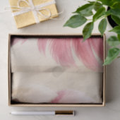 Roze Kaketoe Decoupage Tissuepapier (Geschenk)