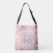 Roze Kaleidoscoop Crossbody Tas (Achterkant)