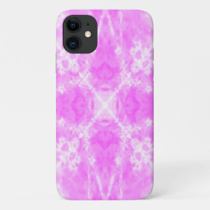 Roze kaleidoscoop patroon ster Case-Mate iPhone case