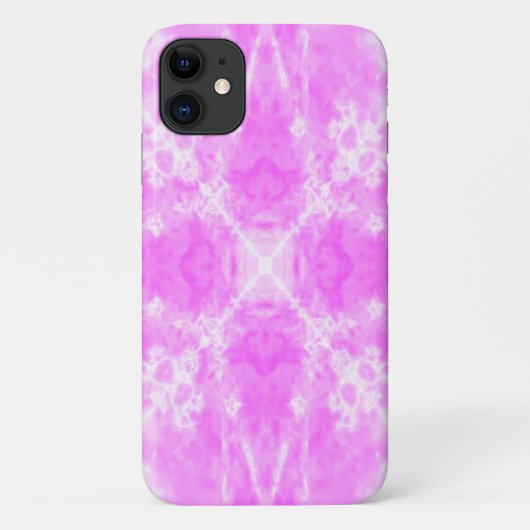 Roze kaleidoscoop patroon ster Case-Mate iPhone case (Achterkant)