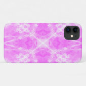 Roze kaleidoscoop patroon ster Case-Mate iPhone case (Achterkant (horizontaal))