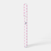 Roze Kanker Overlevende Lint iPhone / iPad case 16 Hoesje (Linkerkant)