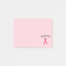 Roze kanker Overlevende lint Post-it notities Post-it® Notes