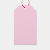 Roze Kanker, sterrenbeeld, sterrenbeeld afdruk Cadeaulabel (Achterkant)