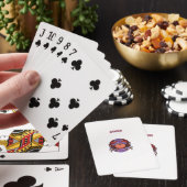 Roze Kanker, sterrenbeeld, sterrenbeeld afdruk Pokerkaarten (Insitu)