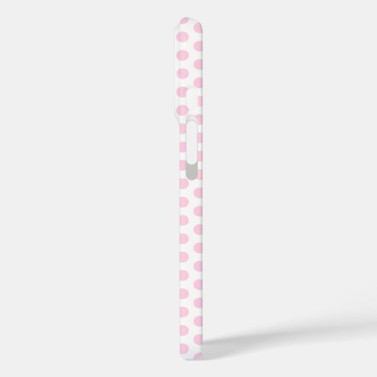 Roze kankeroverlevende lint iPhone / iPad case (Achterkant / Links)