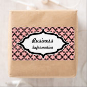 Roze kant aangepaste labels (Insitu)