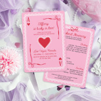Roze Kant Aas van Harten Gelukkig Verliefd Meisjes