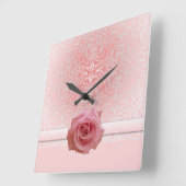 Roze Kant Damask Beauty Roos Klok (Hoek)