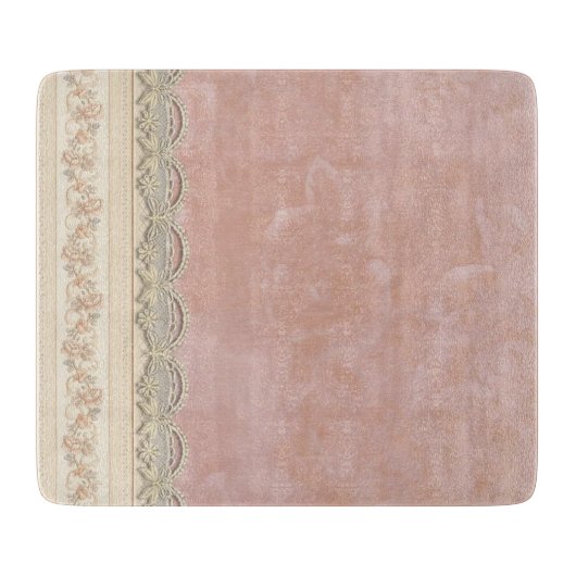  Roze Kant en Rozen Keuken Snijplank (Voorkant)