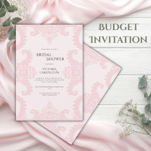 Roze Kant Fancy Vintage Bruidsmeisjes Bruiloft met Kaart