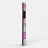 Roze kant gepersonaliseerde fotosjabloon Case-Mate iPhone case (Achterkant/rechts)