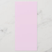 Roze Kant Mandala Trouwmenu Menu (Achterkant)