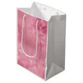 Roze Kant Medium Cadeauzakje (Voorkant Gekanteld)