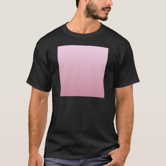 Roze kant naar Puce Horizontale gradiënt T-shirt (Voorkant)