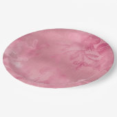 Roze Kant Papieren Bordje (Gekanteld)