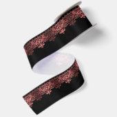 Roze kant romantische decor gradiënt bronze lacy a satijnen lint (Achterkant)