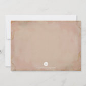 Roze  kant Vrijgezellenfeest Kaart (Achterkant)