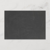 -roze karbonnen bruiloft - details informatiekaartje (Achterkant)