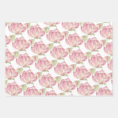 Roze kartonnen papierbladen voor het verpakken van inpakpapier vel (Voorkant 2)