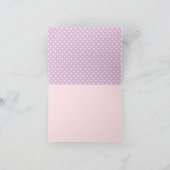 Roze Kasteel | van de Prinses de Partij van de Bedankkaart (Binnen)