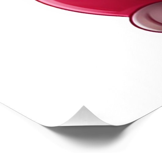 Roze kat foto afdruk (Hoek)