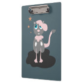 Roze Kat Klembord (Links)