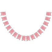 Roze kat met Violin Bunting Flags Vlaggetjes (Alle)