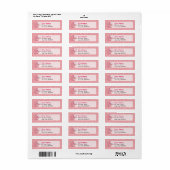 Roze kat met Violin Etiket (Full Sheet)