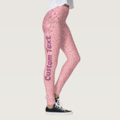 Roze kat met Violin Leggings (Rechts)