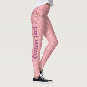 Roze kat met Violin Leggings