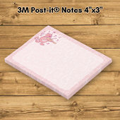 Roze kat met viool post-it® notes