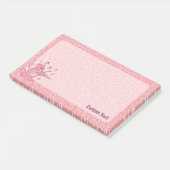 Roze kat met viool Post-it-notities Post-it® Notes (Schuin)