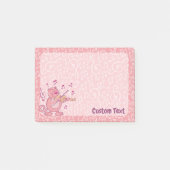 Roze kat met viool Post-it-notities Post-it® Notes (Voorkant)