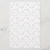 Roze kat, mongrammen "C", geïmpregneerd Briefpapier (Achterkant)