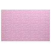 Roze Kat Patroon Stof (Fat Quarter)
