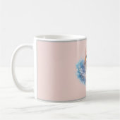 Roze kat stijl koffiemok (Links)